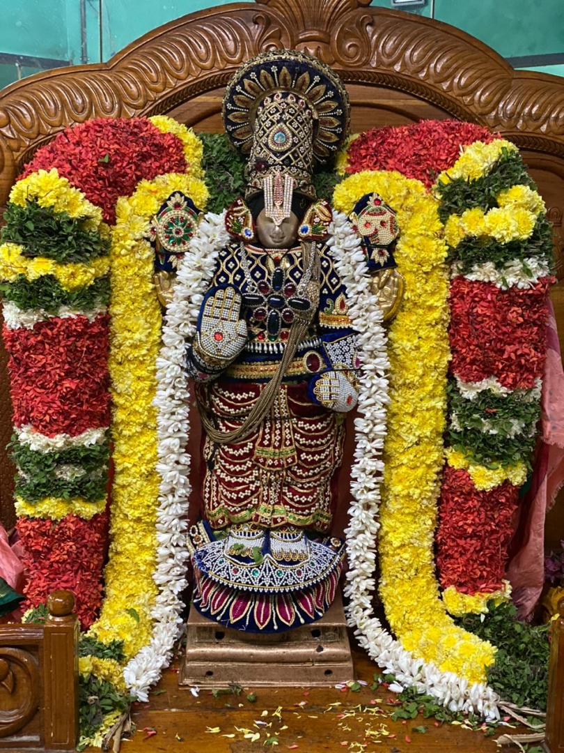 திருக்கோவலூர் - திரு அத்யயன உத்ஸவம் - திருவாய்மொழித்திருநாள் 7,8, சாற்றுமறை - நம்மாழ்வார் திருவடிதொழல்